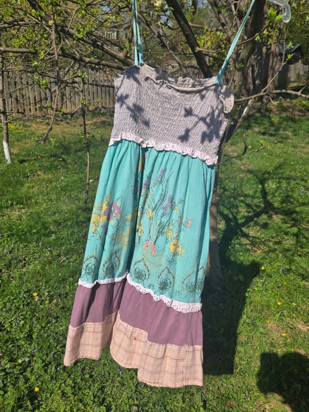 summery smock dress (STRAPLESS) - Picture 6 of 10